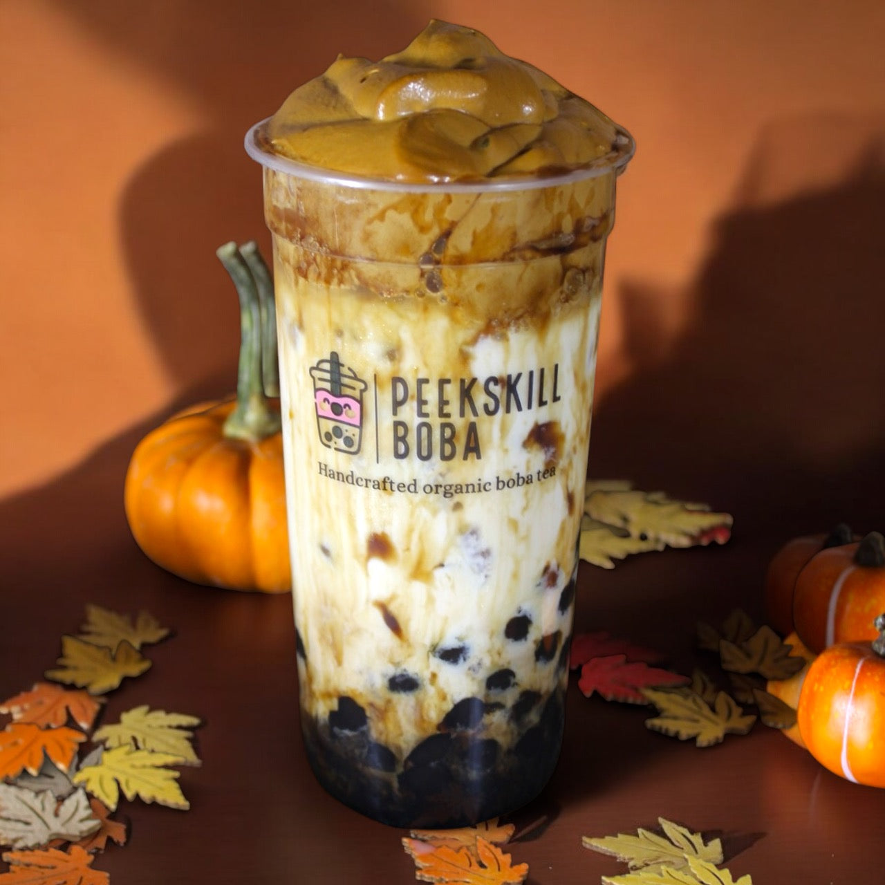 Dalgona Brown Sugar Pumpkin Milk