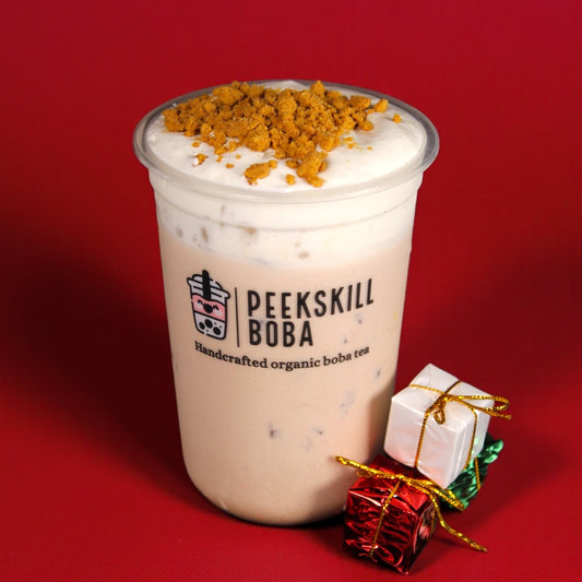 Gingerbread Cookie Milk Tea